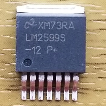 LM2599S-12 przetwornica 12V, 3A