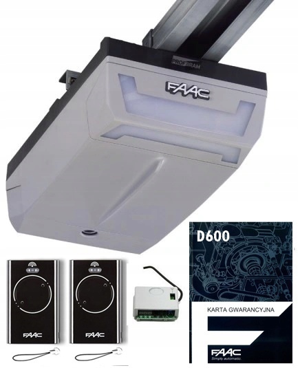 Pohon pro garážová vrata Faac D600 868 MHz