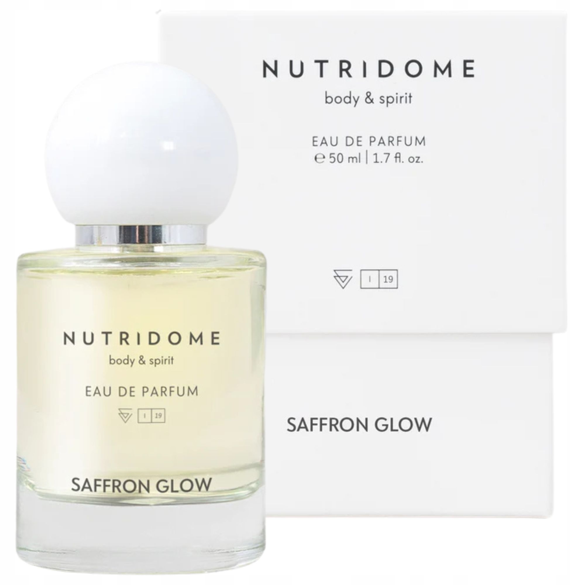 Parfémovaná voda Parfém Saffron Glow Nutridome intenzivní vůně 50 ml