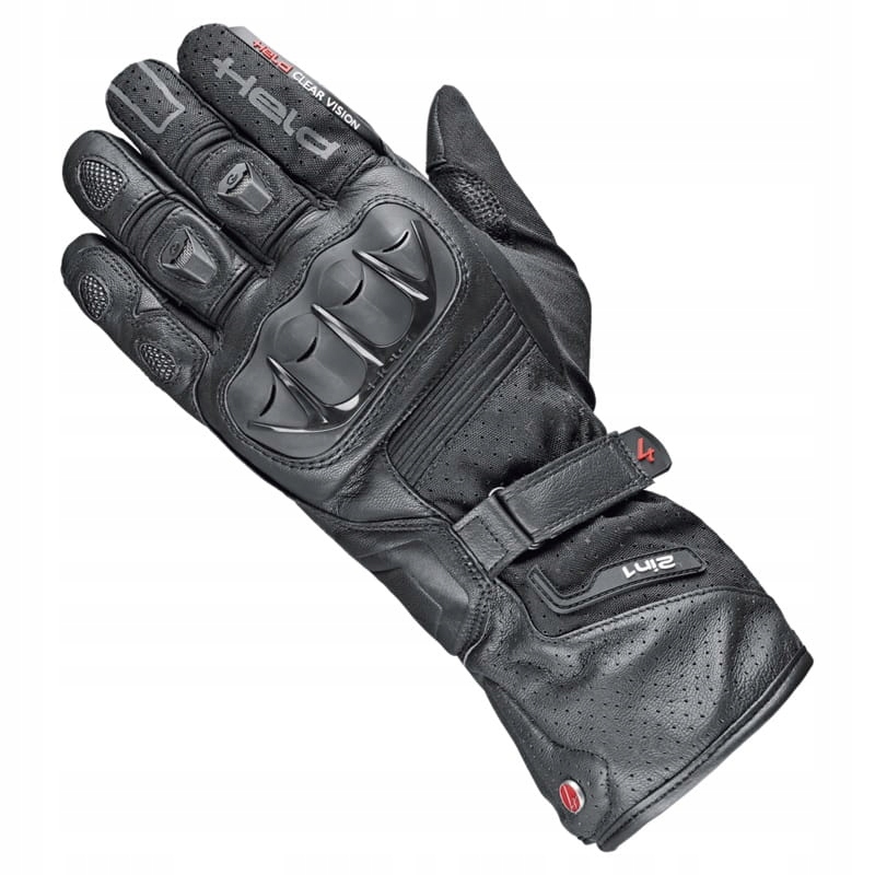 Kožené Moto Rukavice Held Air N Dry II [gore-tex] Black Pánske