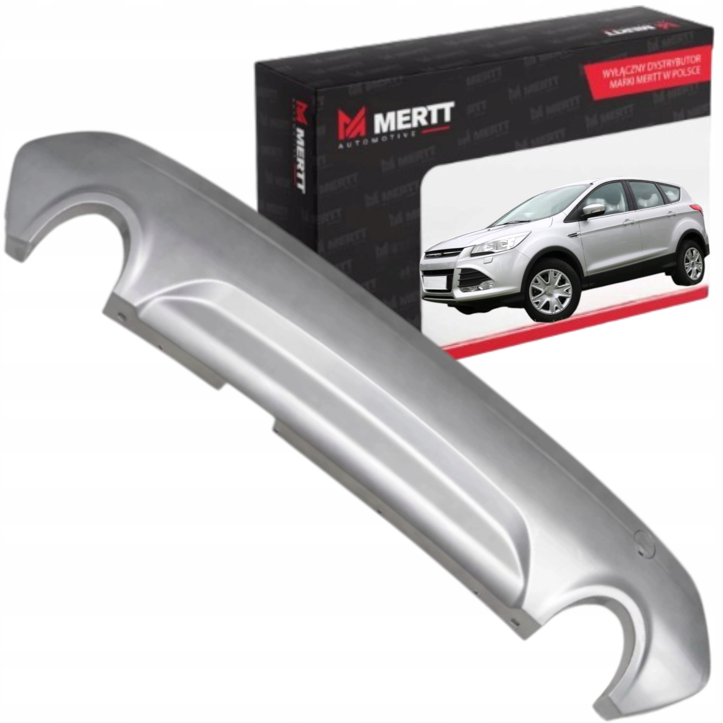 Ford Kuga mk2 Escape Difuzér krytka Nárazníku spoiler Zadní 13-16 DV4517F765