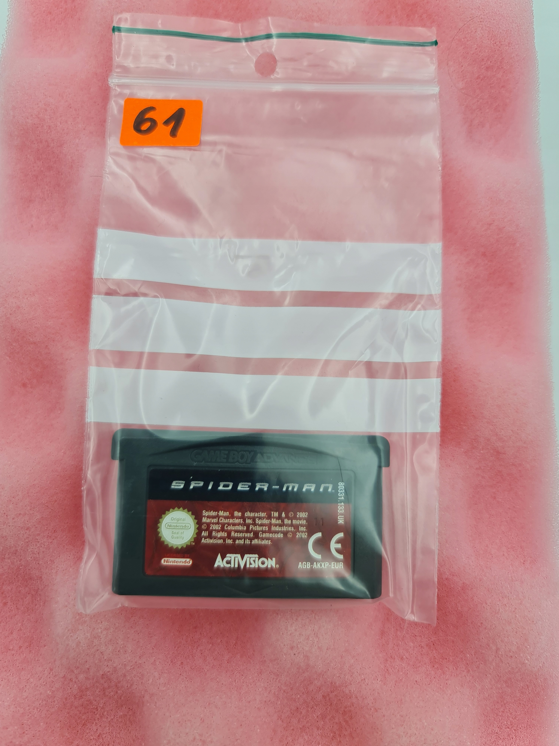 GAME BOY ADVANCE SPIDER-MAN Producent Nintendo