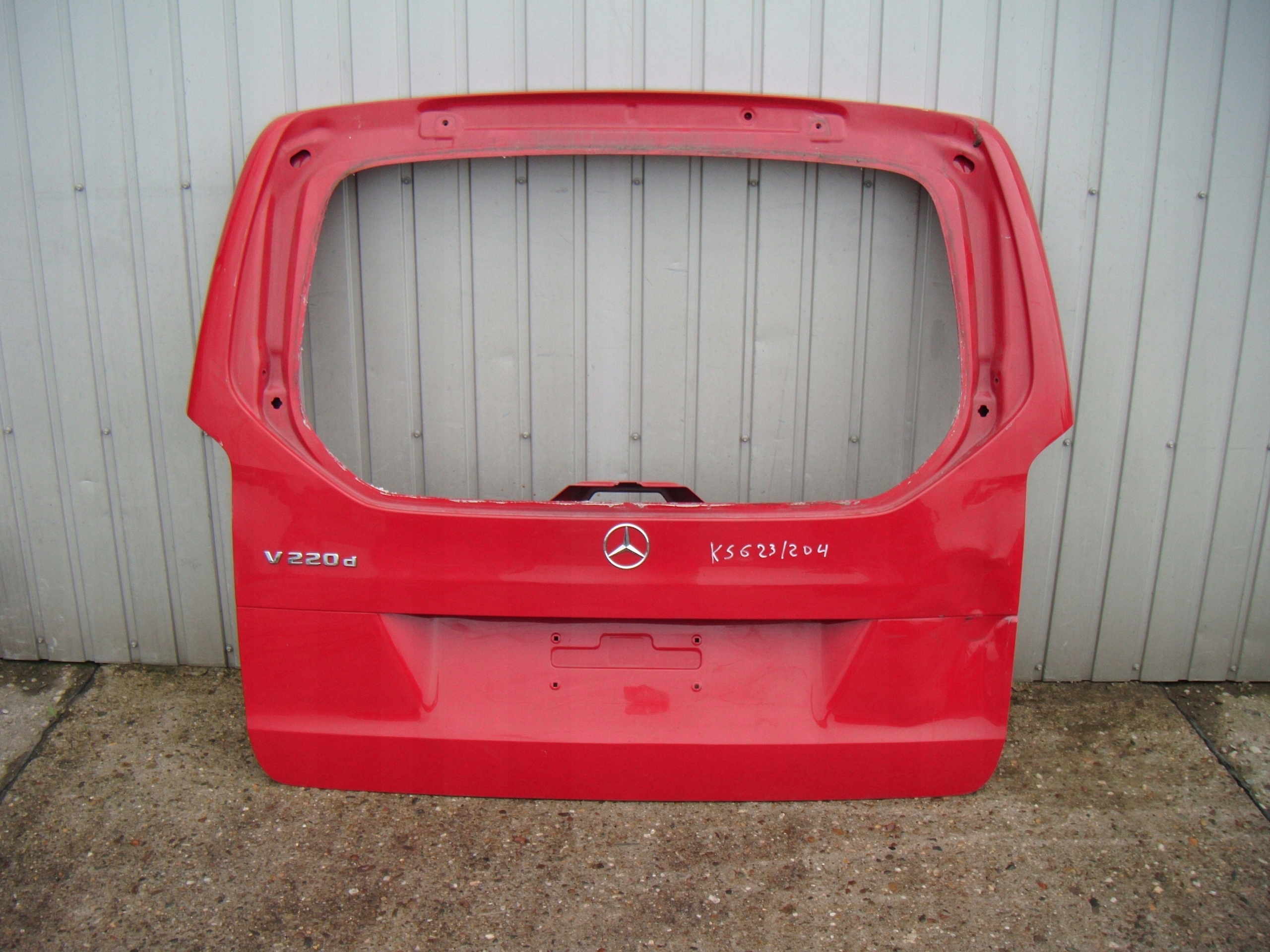 MERCEDES VITO W447 KLAPA BAGAŻNIKA