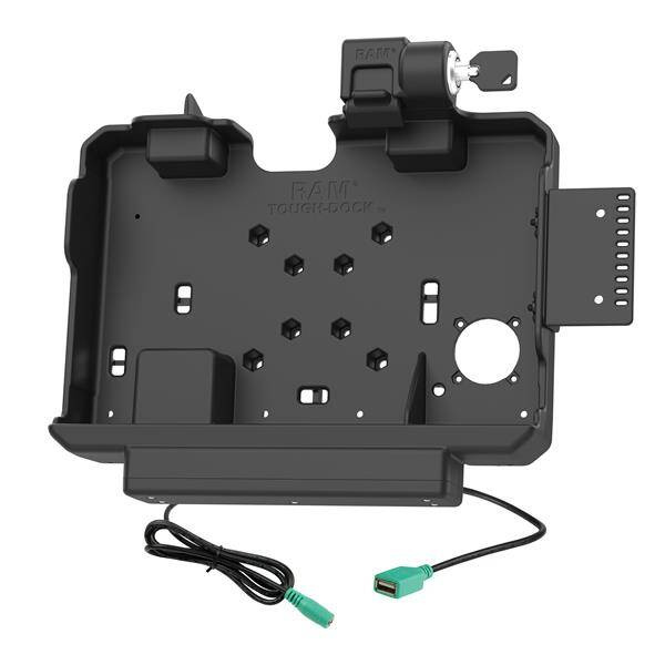 RAM Mount Locking Power + Data Dock dla Getac ZX10 RAM-HOL-GE4PDKLU Stan opakowania oryginalne