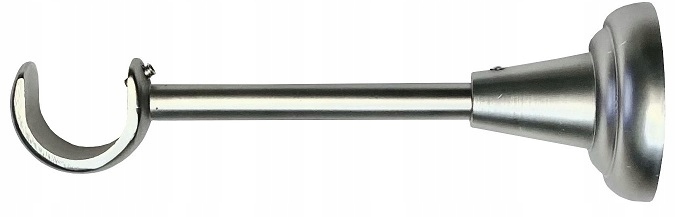 Karnisz METALOWY Akcesoria Wspornik pojedynczy 25