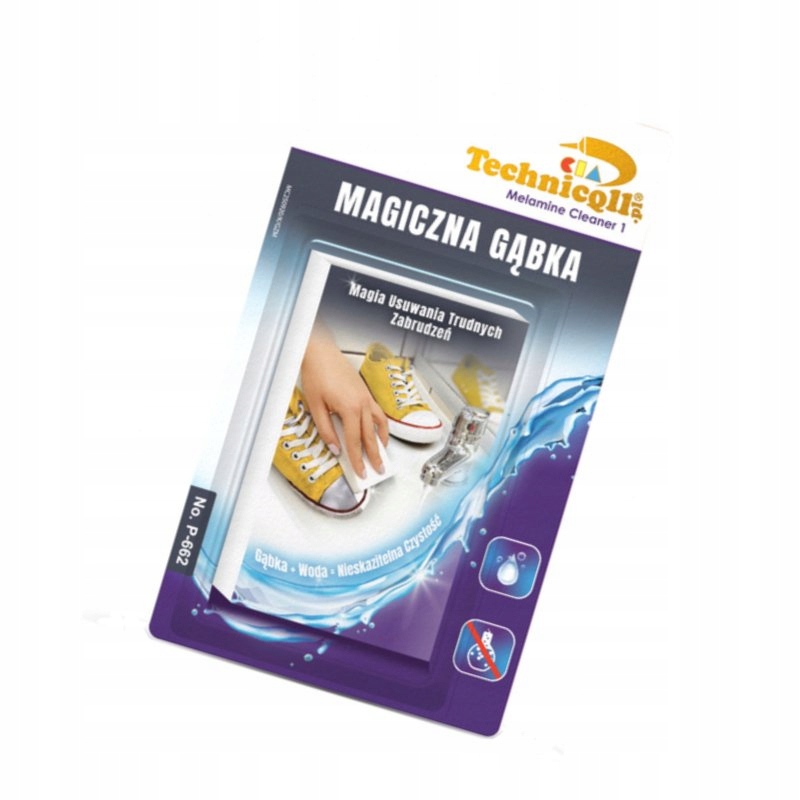 

Technicqll Magiczna Gąbka 10X6X2CM