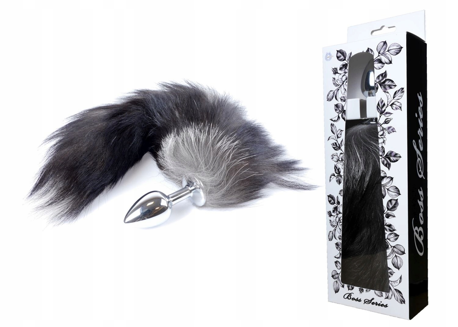 

Plug-Fox Tail- Black XXL