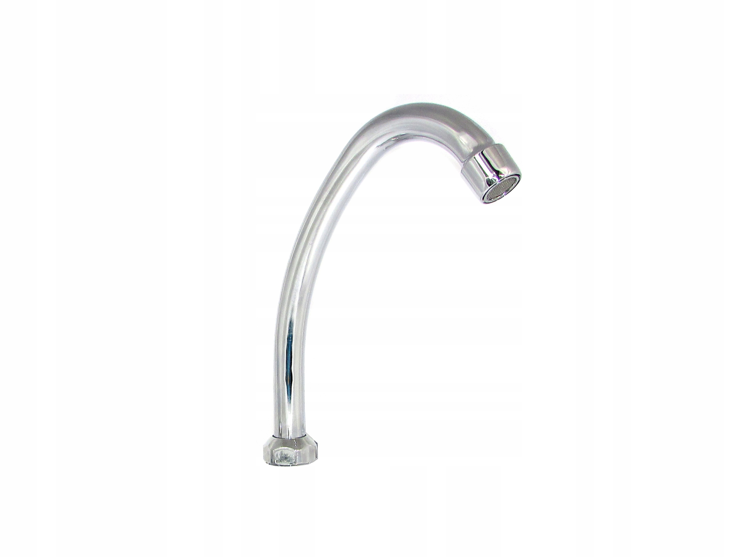 WYLEWKA TYP J ŁUK 3/4 CALA STOJACA CHROM KUCHENNA