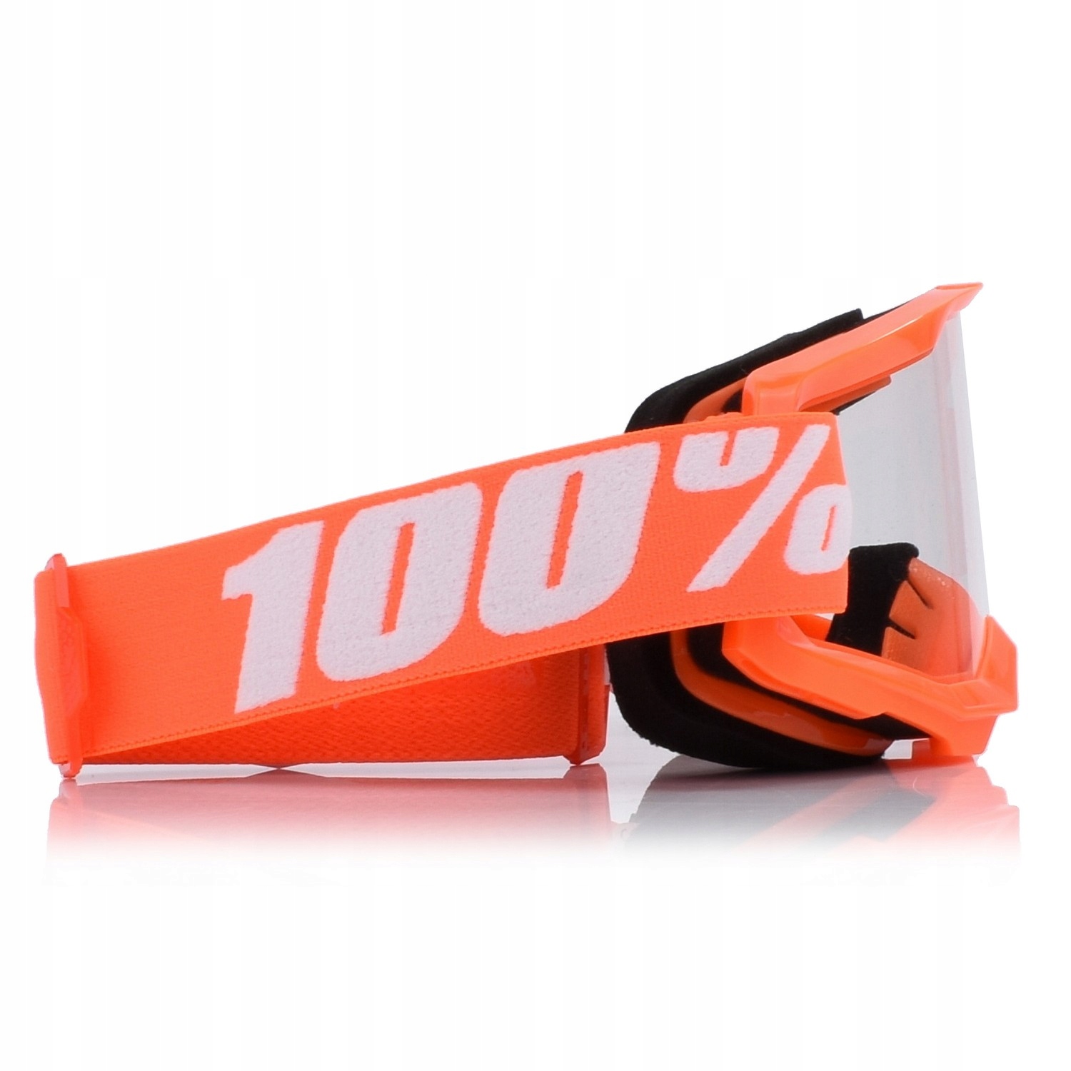 Gogle 100% STRATA 2 ORANGE Szyba Przezroczysta Producent inny