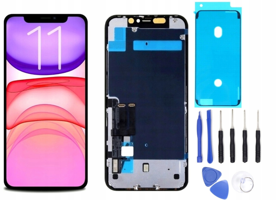 LCD Displej pro Apple Iphone 11 Tft Incell těsnění nástroje