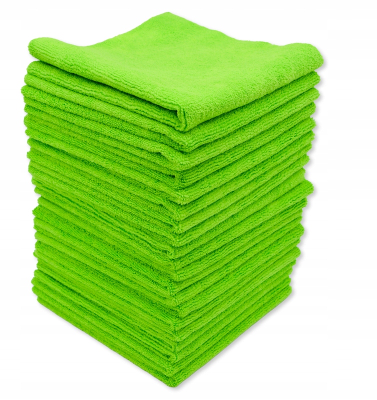 Ściereczki mikrofibra 30x30 cm 20 sztuk meble szyby lustra Uniwersalne