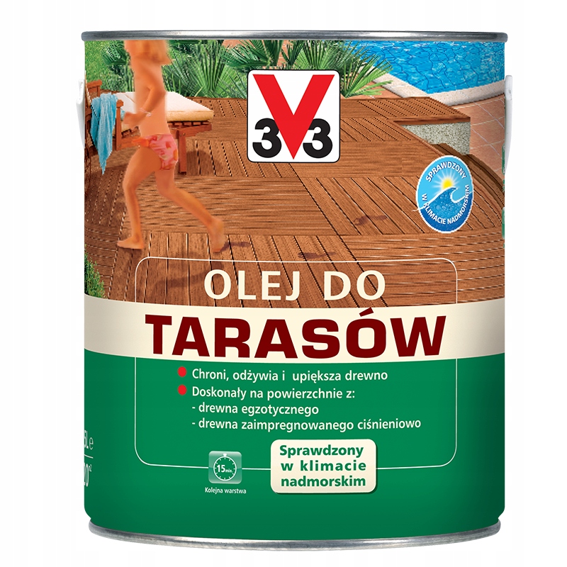 

V33 Olej Do Tarasów 3V3 Palisander 2.5L