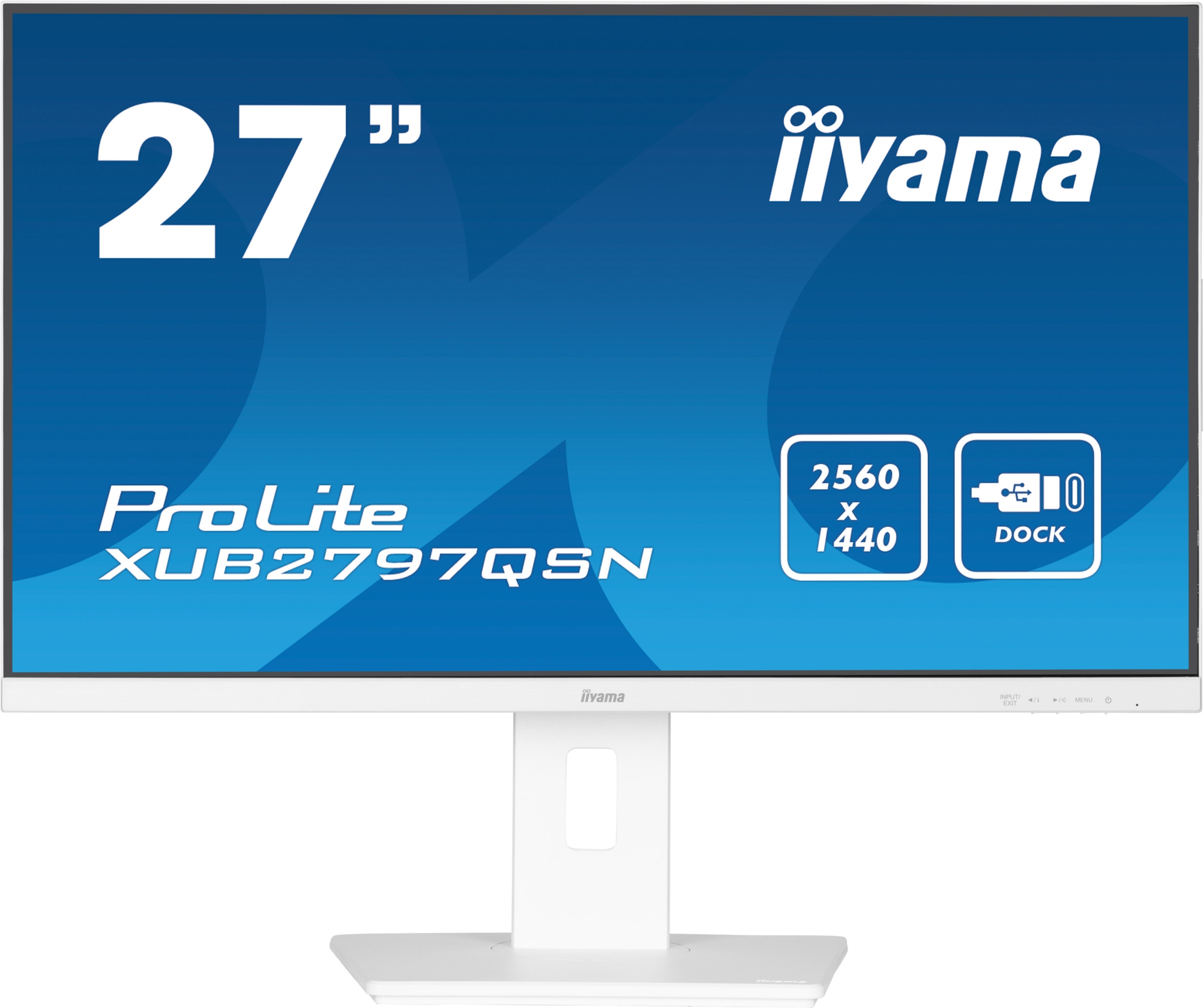 Led monitor iiyama XUB2797QSN-W2 27" 2560 x 1440 px Ips/pls