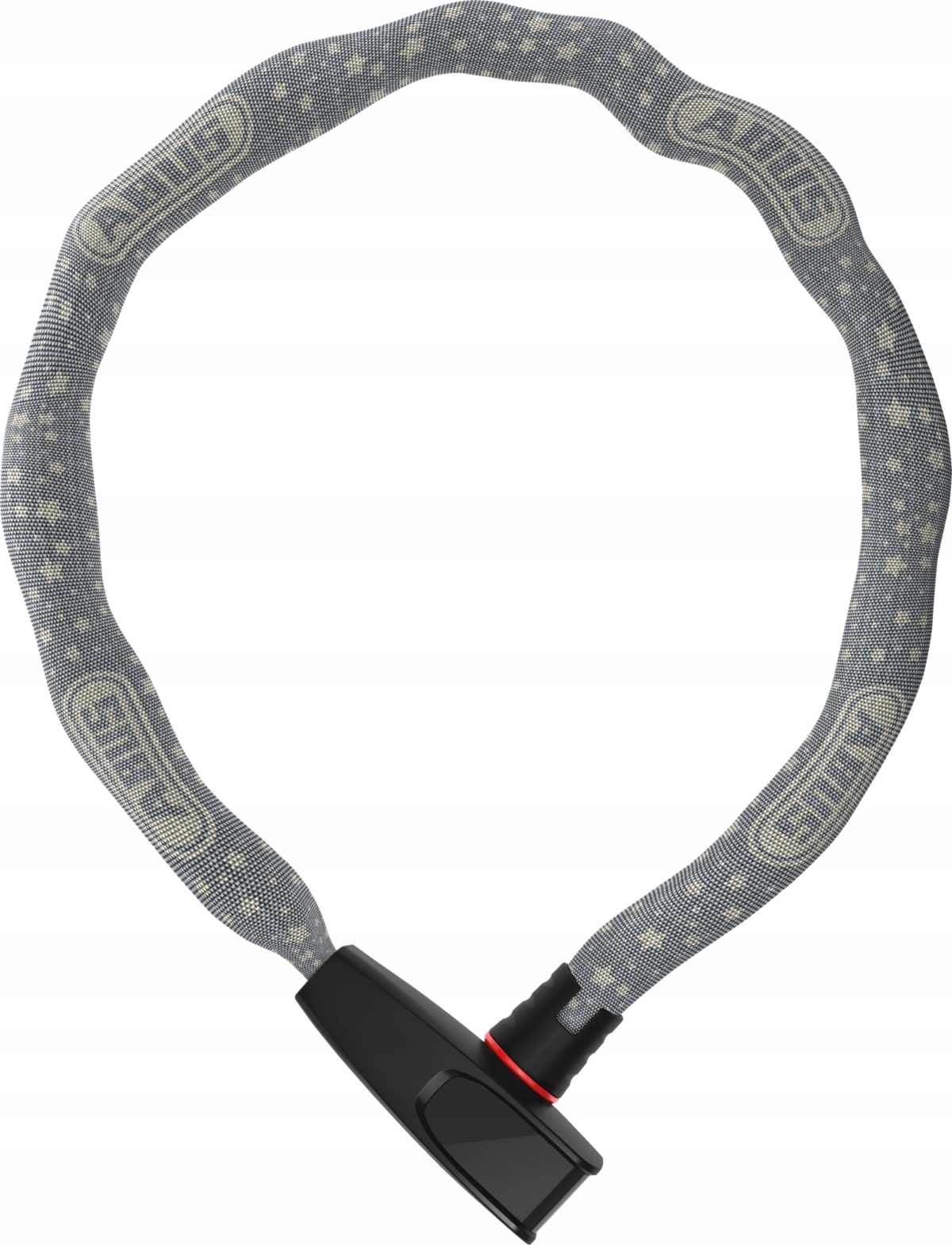 Abus 6806K/85 grey star (square Chain)