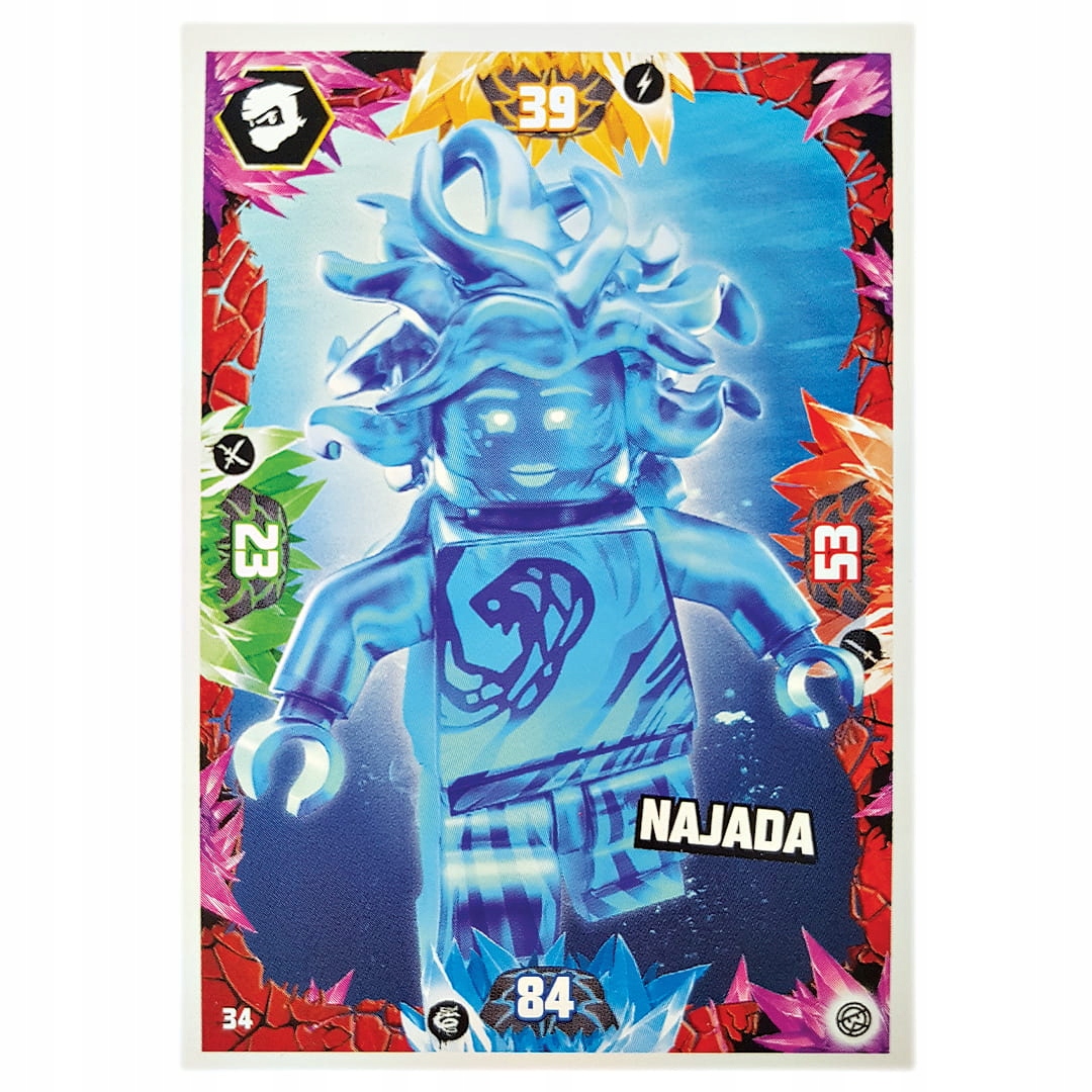 Karta LEGO Ninjago S8 34 Najada 13220945024 Allegro.pl