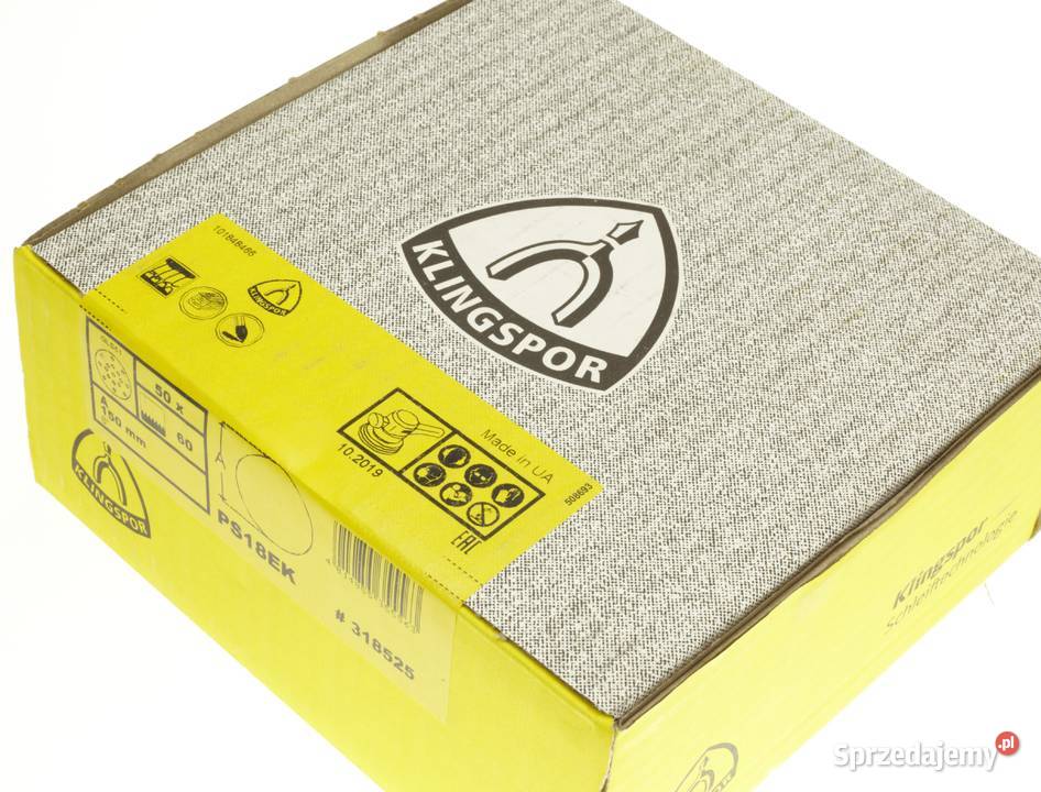 KRĄŻEK ŚCIERNY KLINGSPOR 125mm PL28CK 50SZT gr.60!