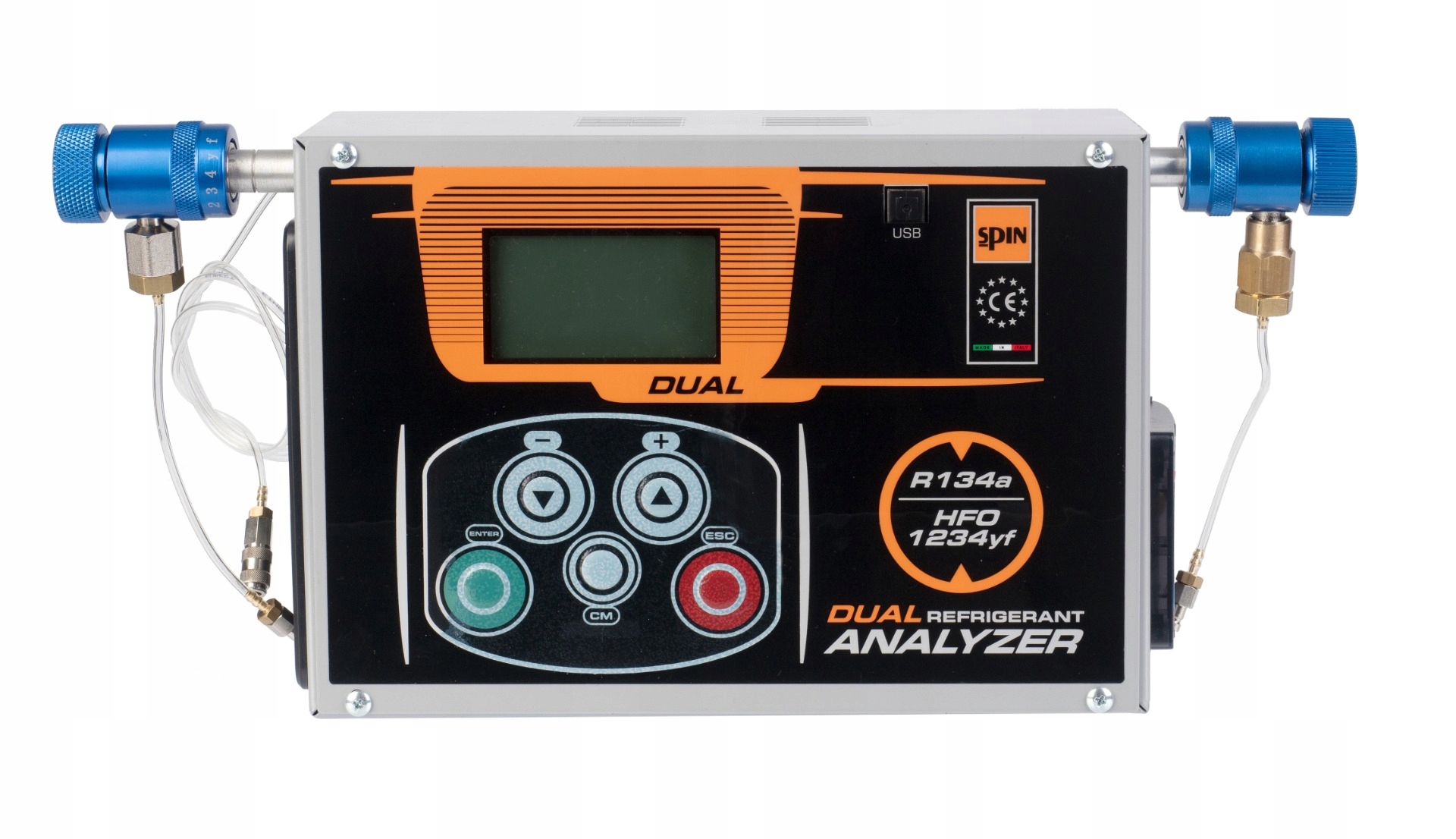 Analizator czynnika R1234yf R134a z drukarka Spin