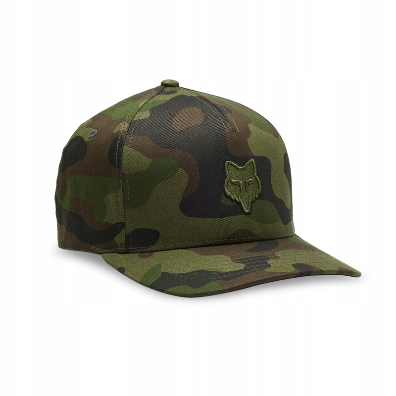 Kšiltovka Fox Head Flexfit Green Camo S/m