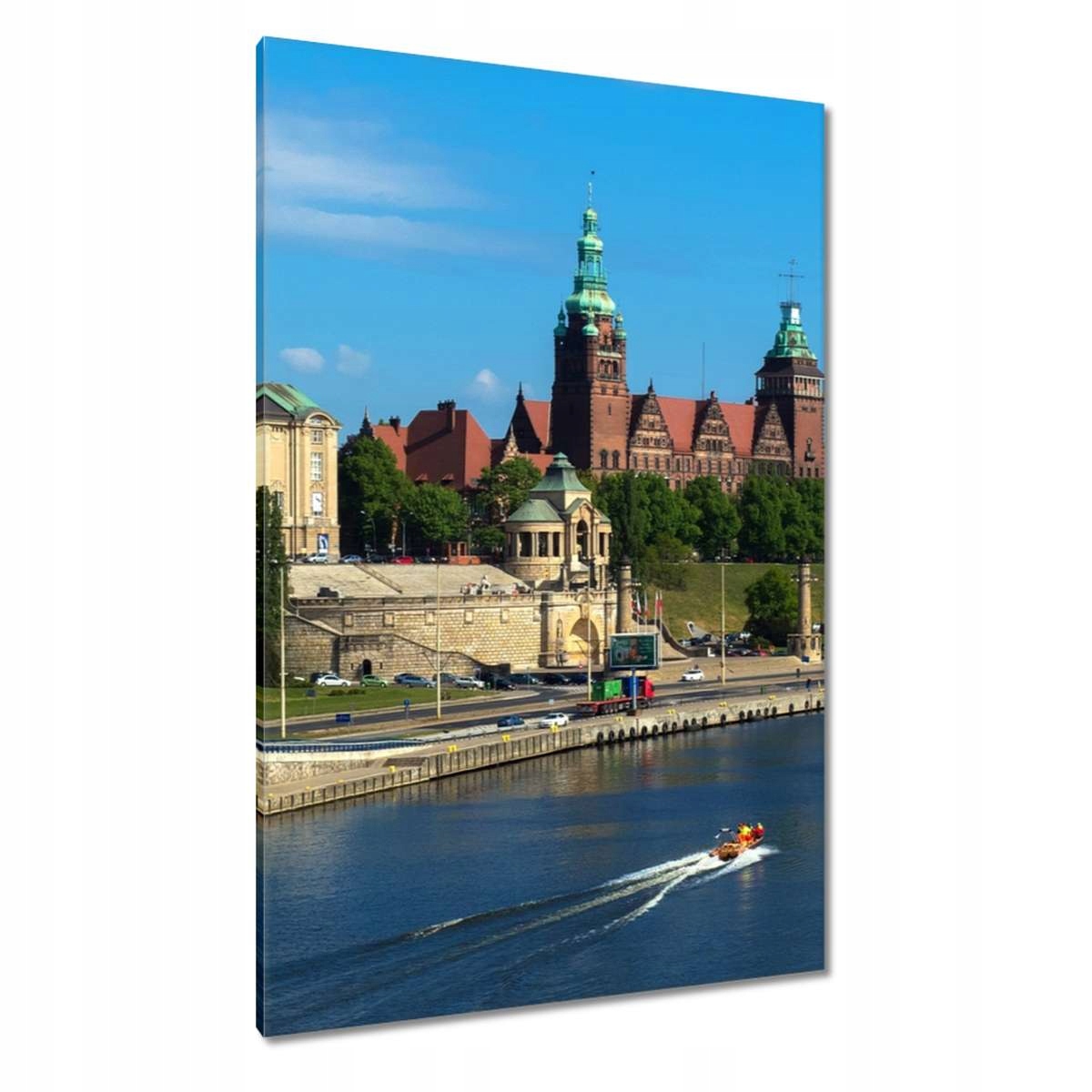 Obrazy 80x120 Chrobreho hřídele Štětín