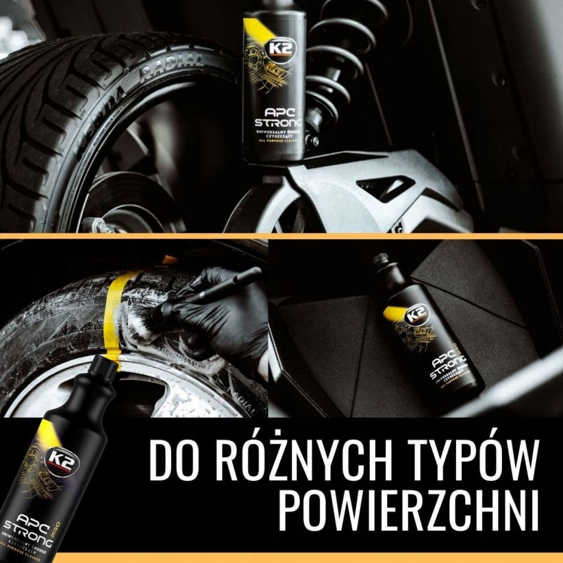 K2 APC STRONG PRO - UNIWERSALNY PŁYN DO MYCIA - 1L Producent K2