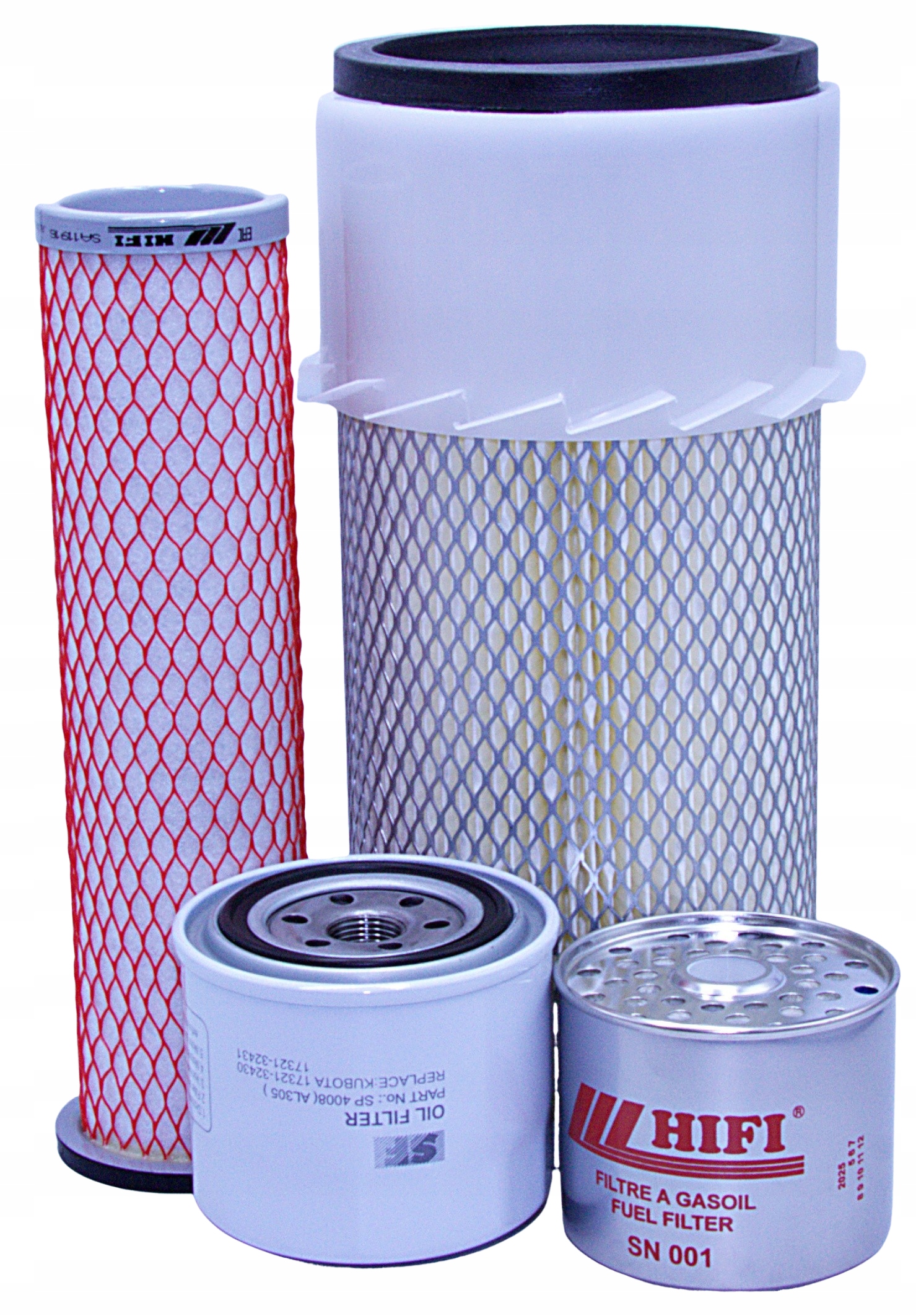 Filtry Bobcat 743, 743 B, 743 Ds – vzduch, olej, palivo