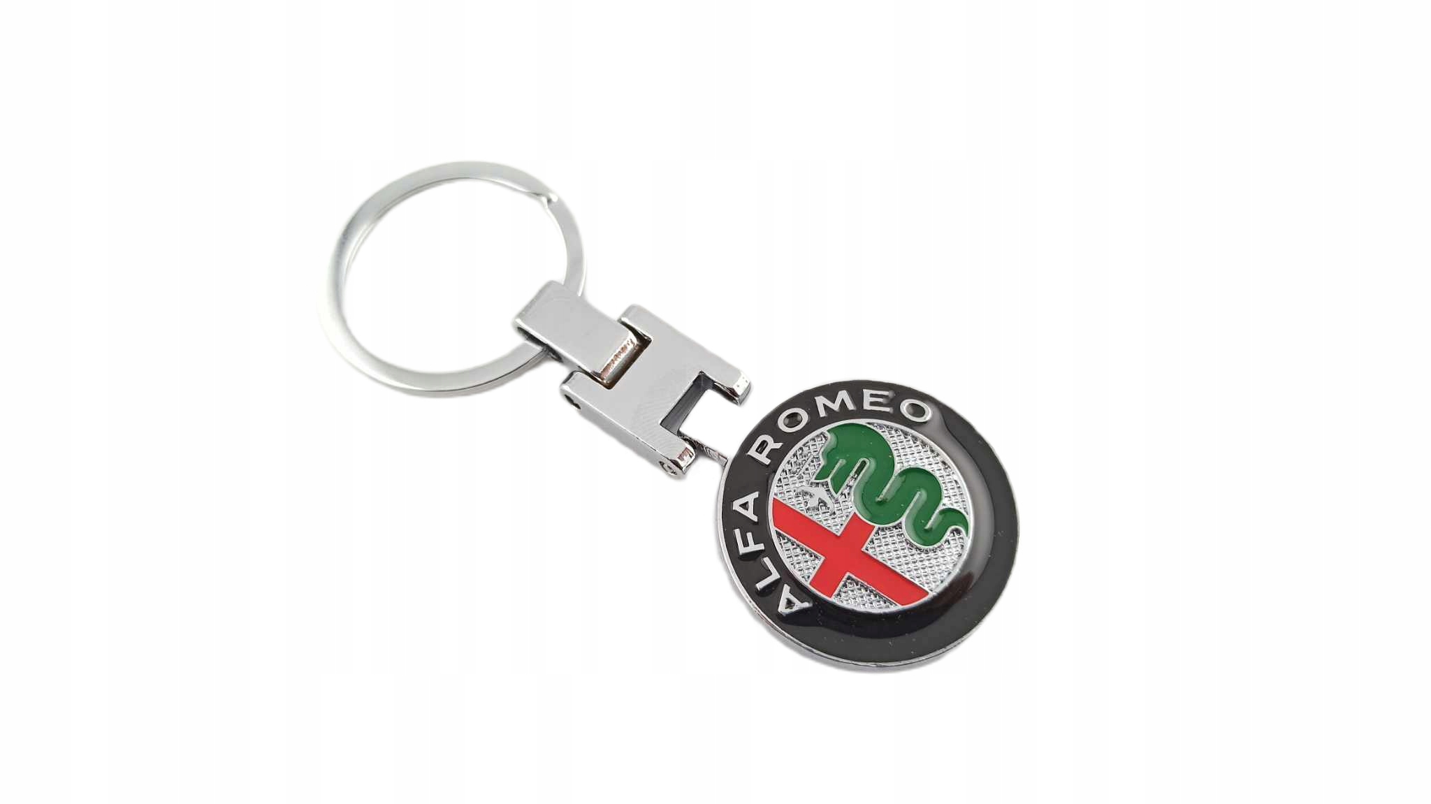 Alfa Romeo Brelok Breloczek Czarny Metalowy Do Kluczy K25