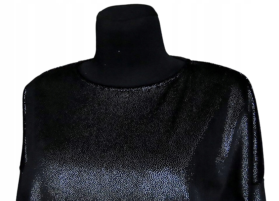 PRZEPIĘKNA POLSKA BLUZKA TUNIKA r. 44 połyskująca Rozmiar 44