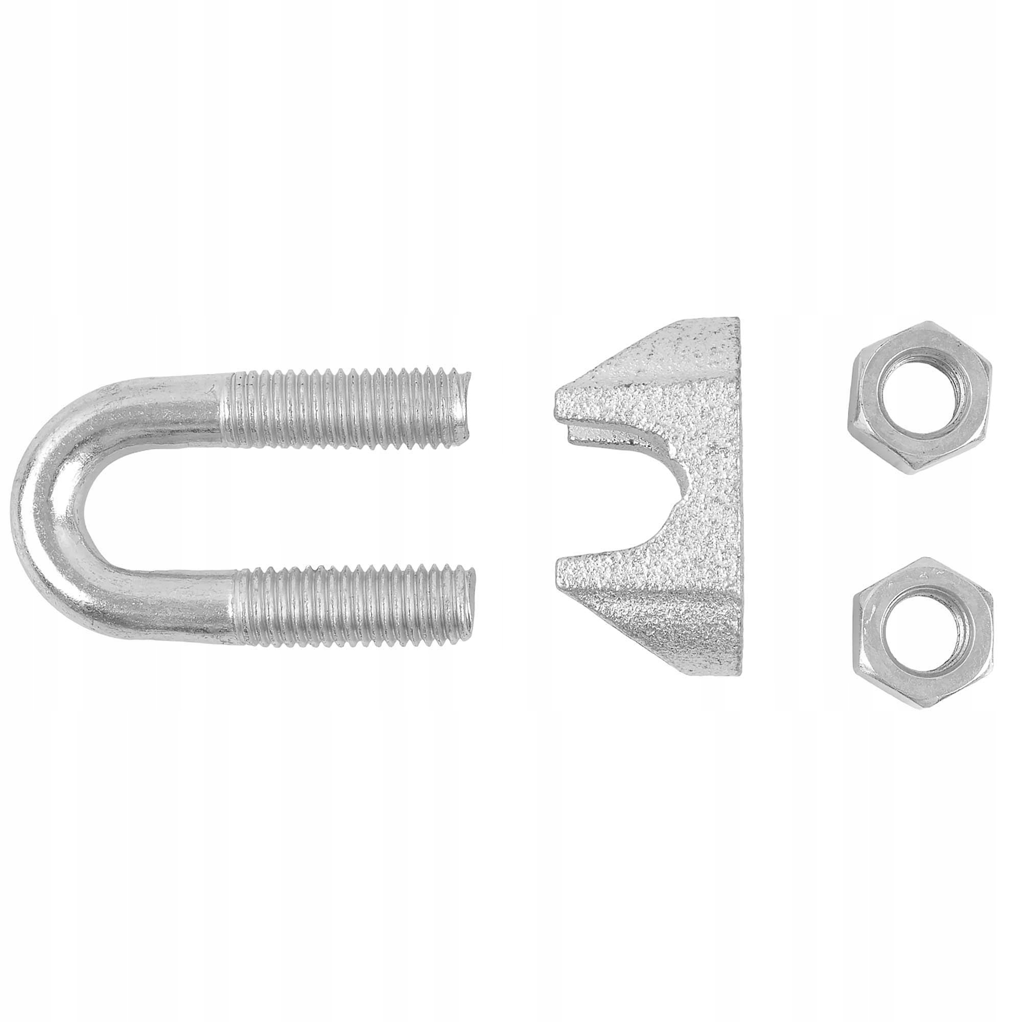 5x ZACISK LINOWY KABŁĄKOWY DO LIN OCYNK 10mm EAN (GTIN) 5905529104909