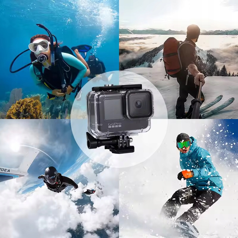 OBUDOWA OCHRONNA WODOODPORNA DO 45M SNK DLA GOPRO HERO 9 / 10 / 11 / 12 Marka inna