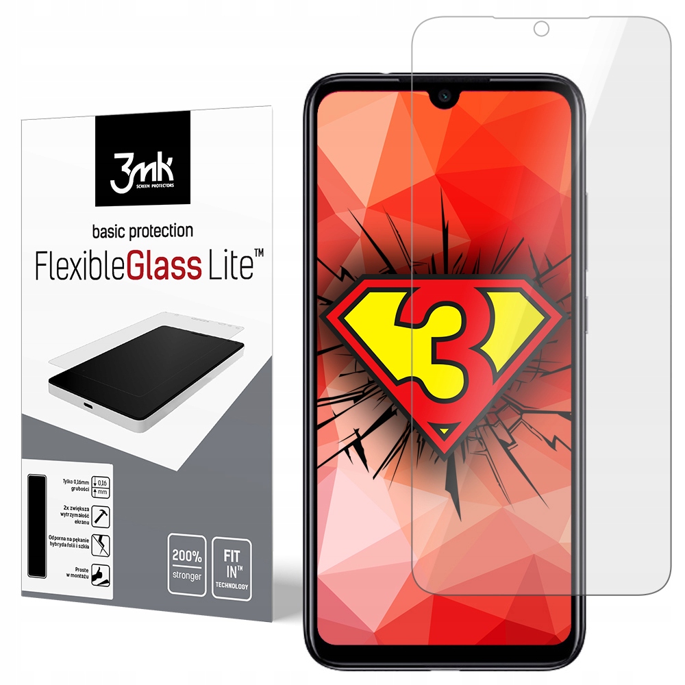 

Szkło Hybrydowe 3mk - na ekran Xiaomi Redmi Note 7