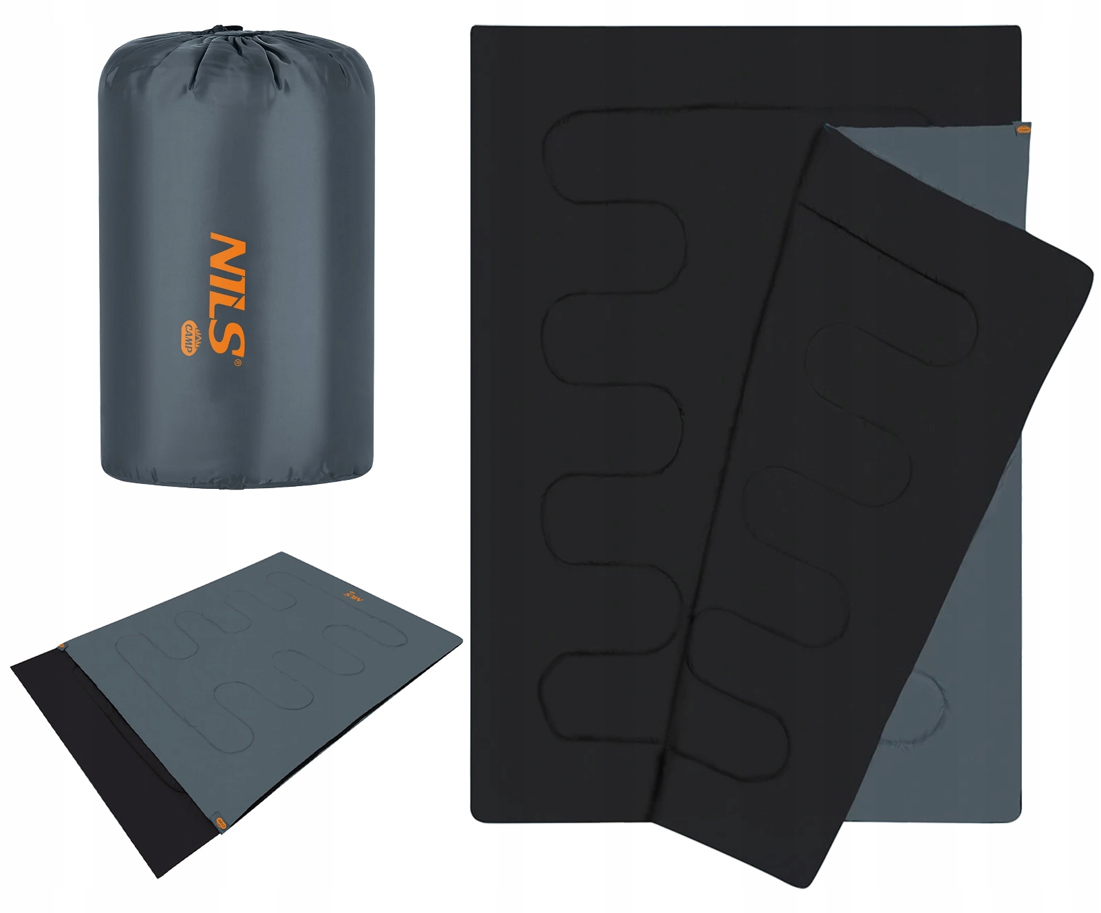 Śpiwór Turystyczny Kołdra Dla 2 Osób Pod Namiot Nils Camp Dwuosobowy Ciepły