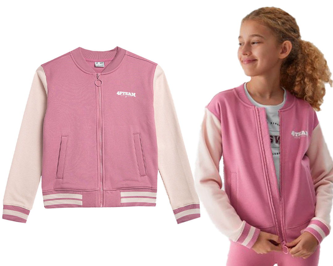 Bluza dresowa 4F F641 bejsbolówka sportowa 158.