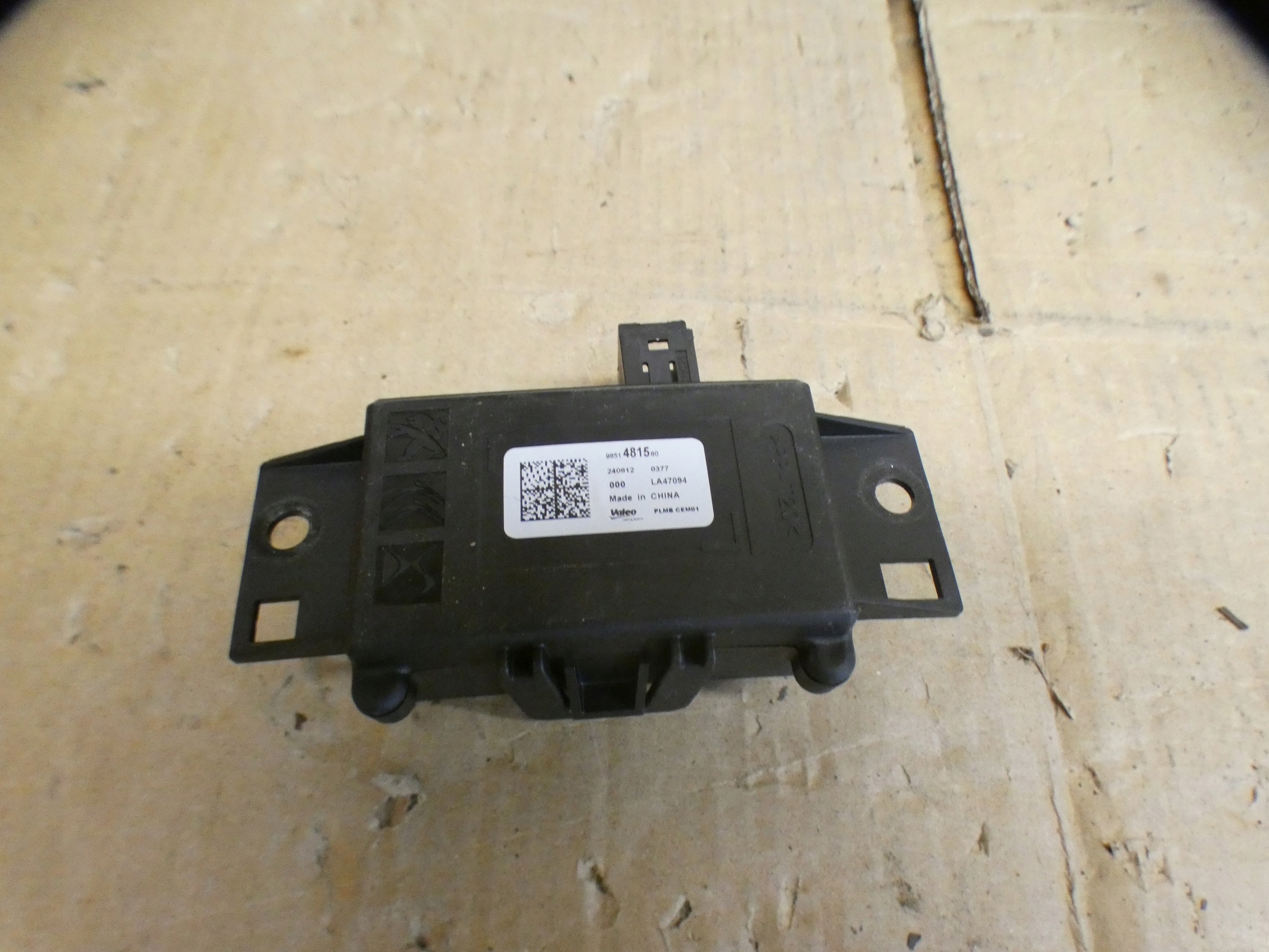 comfort control unit control unit JEEP AVENGER 9851481580