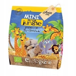 Ciastka mini jungle BIO 100g ANIA