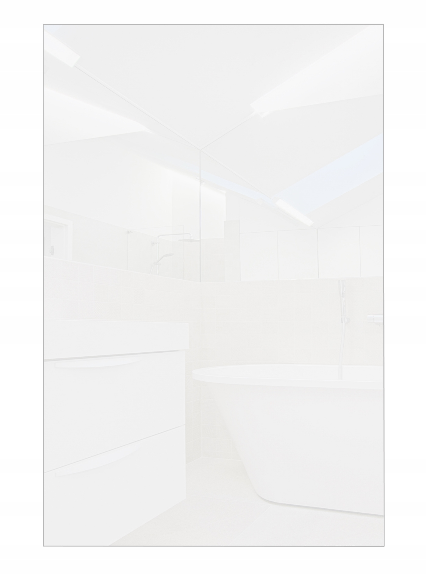 WISZĄCA SZAFKA ŁAZIENKOWA 30 CM BIAŁA BIAŁY POŁYSK