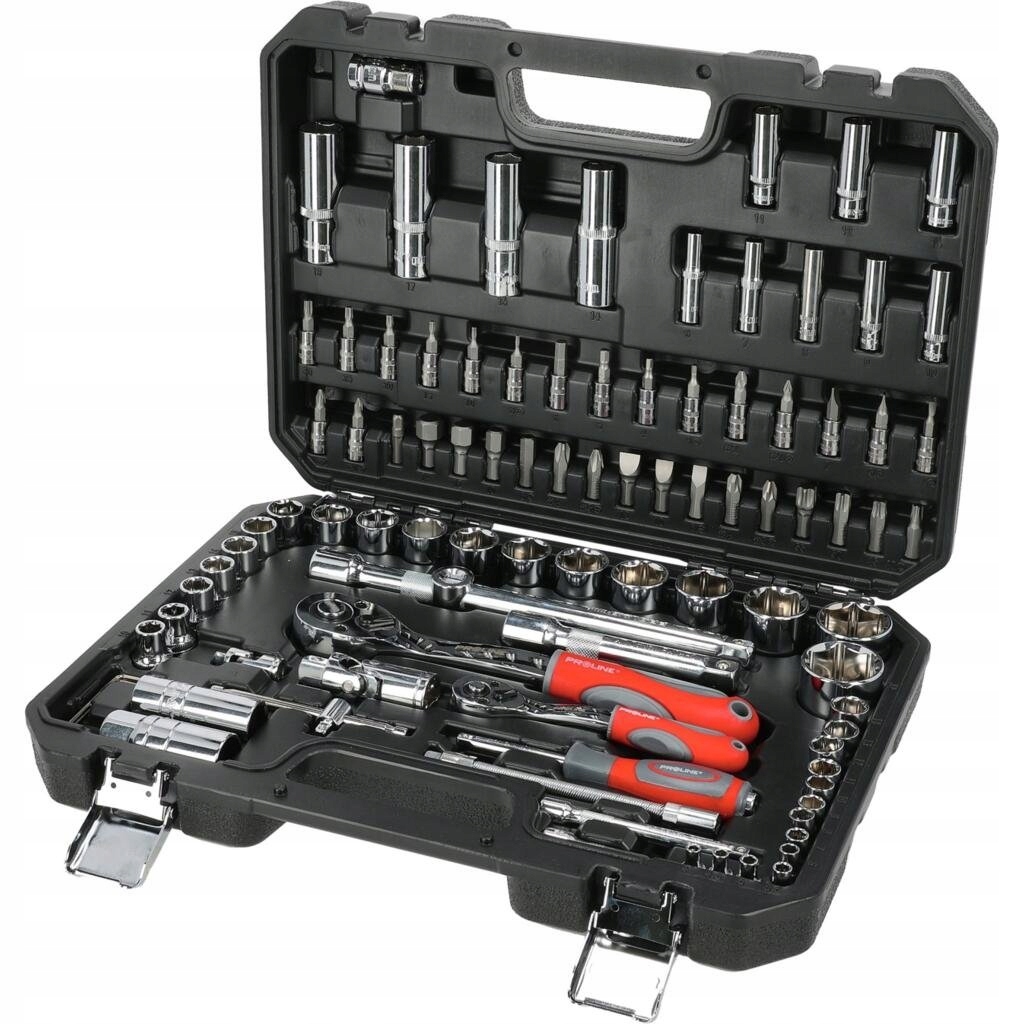 Zestaw kluczy nasadowych 94szt 1/2 1/4 Proline 58194