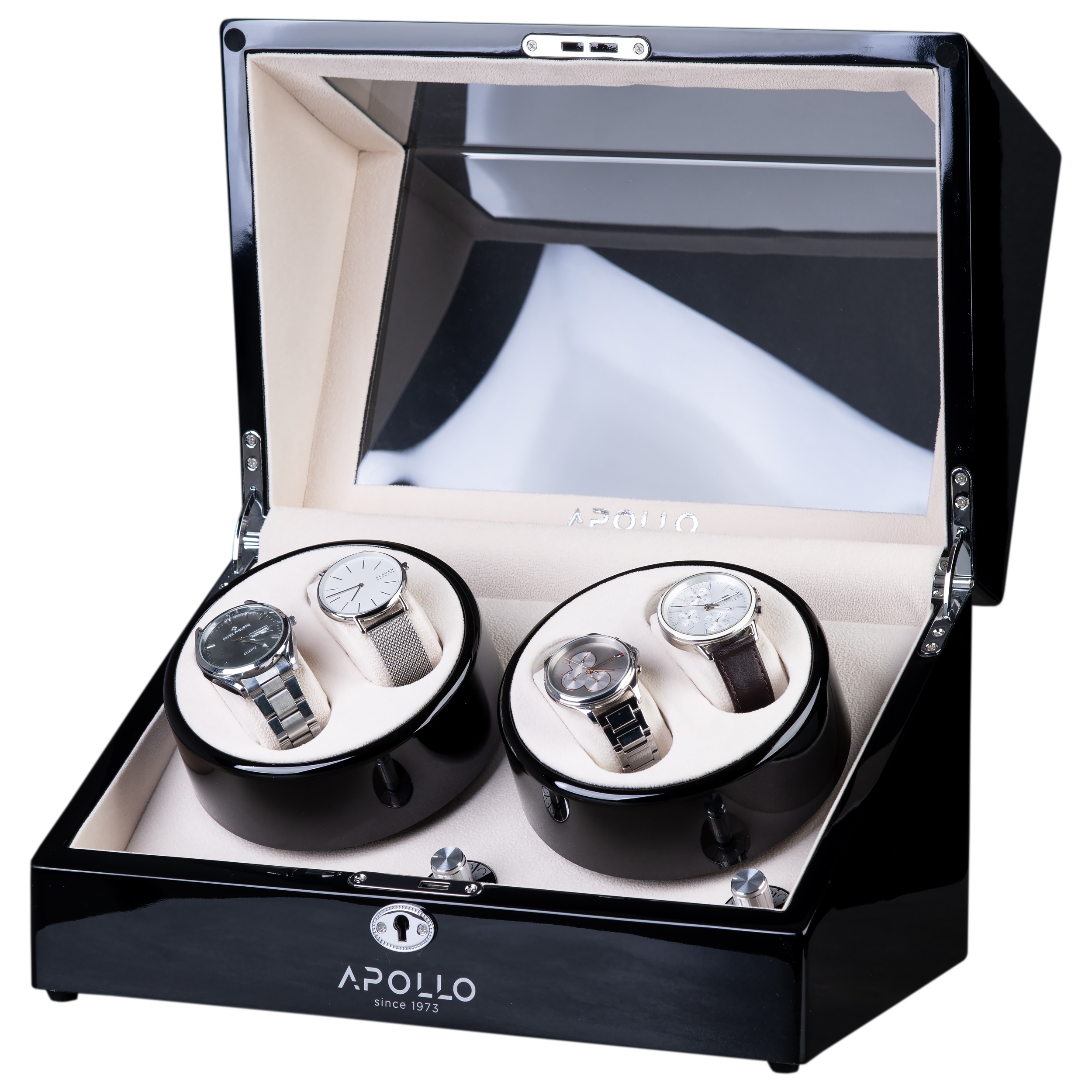 Rotomat Apollo Na 4 Zegarki Premium Since 1973 Marka APOLLO