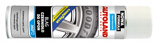 H4D79 CZERNIDŁO DO OPON 600ml FILTR UV AUTOLAND BL