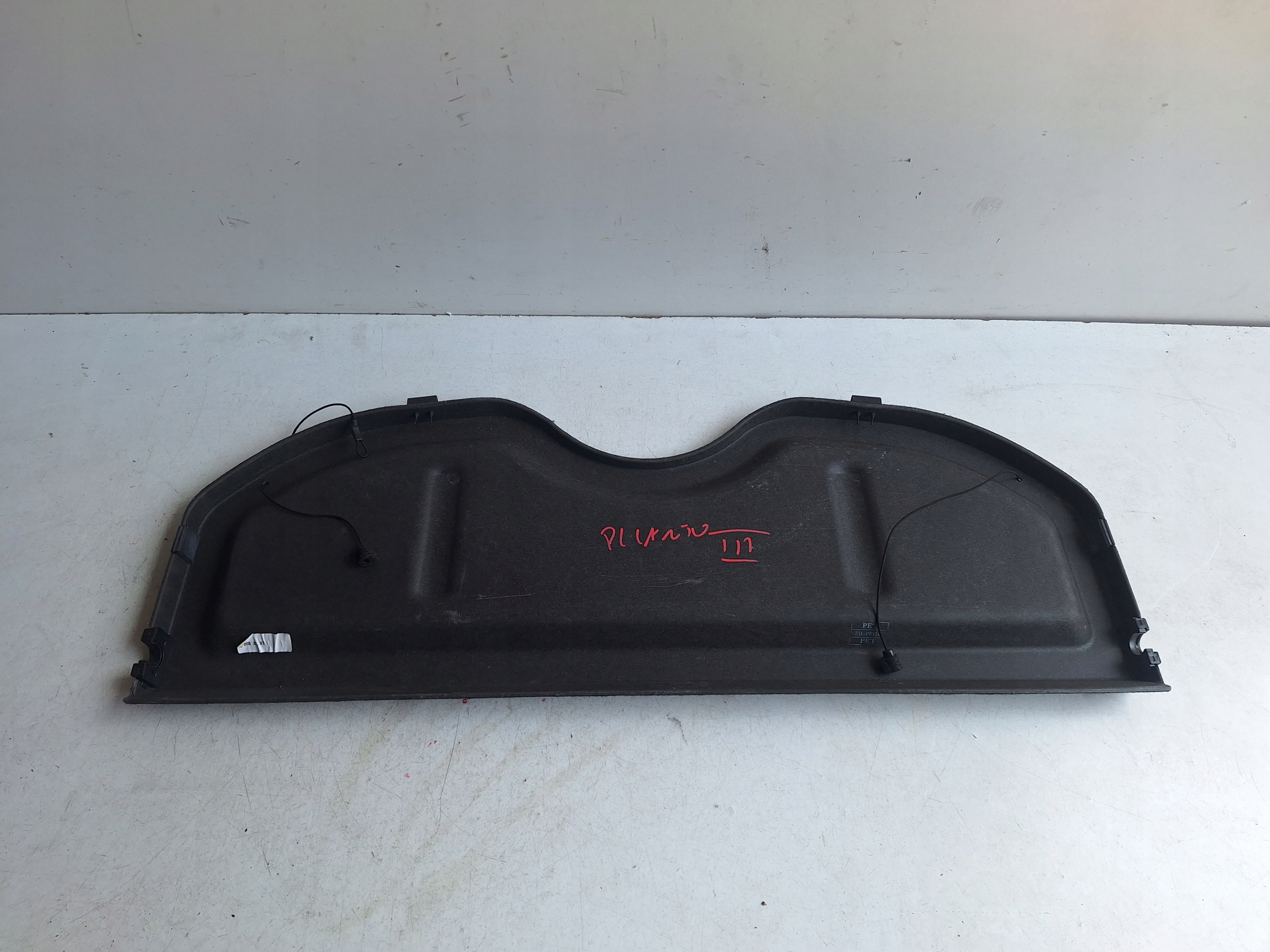 KIA PICANTO III 17-> rear plato