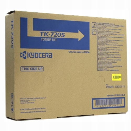 Toner Kyocera TK-7205 1T02NL0NL0 Originální Black TASKalfa 3510i 3511i