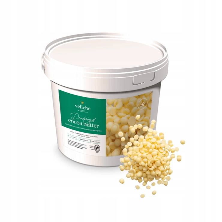 Levně Cocoa Butter 100% Kakaové máslo 100% op.250g