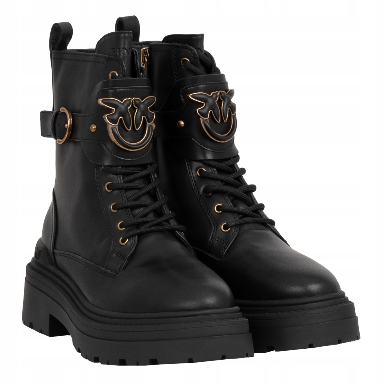ミドルブーツ PINKO Women Boots SD0147P001 MIA 07 Z99 Black Pinko buty i buty kobieta MIA 07 SD0147P001 Z99 Black