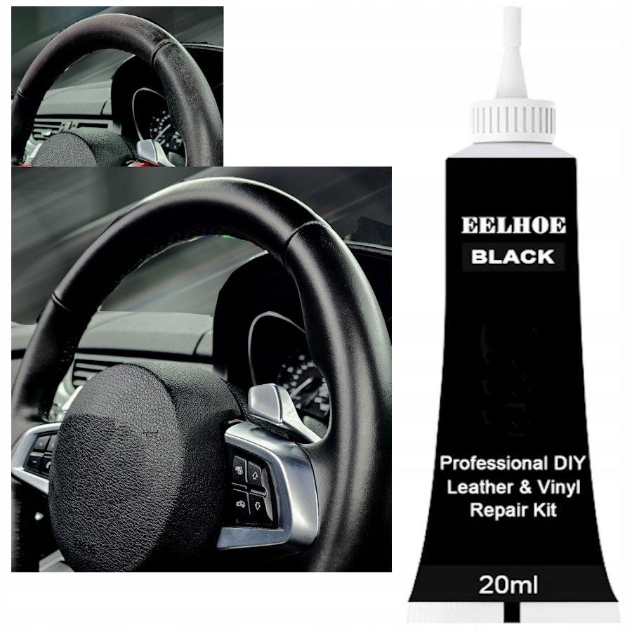 Renowacja Czarna Skóra W Płynie Naprawa Skóry Płynna Skóra Żel Szpachla