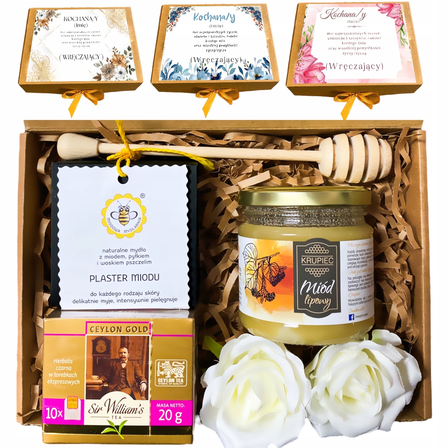 Zestaw prezentowy na Urodziny Dzień Matki Ojca Dla Babci Dziadka