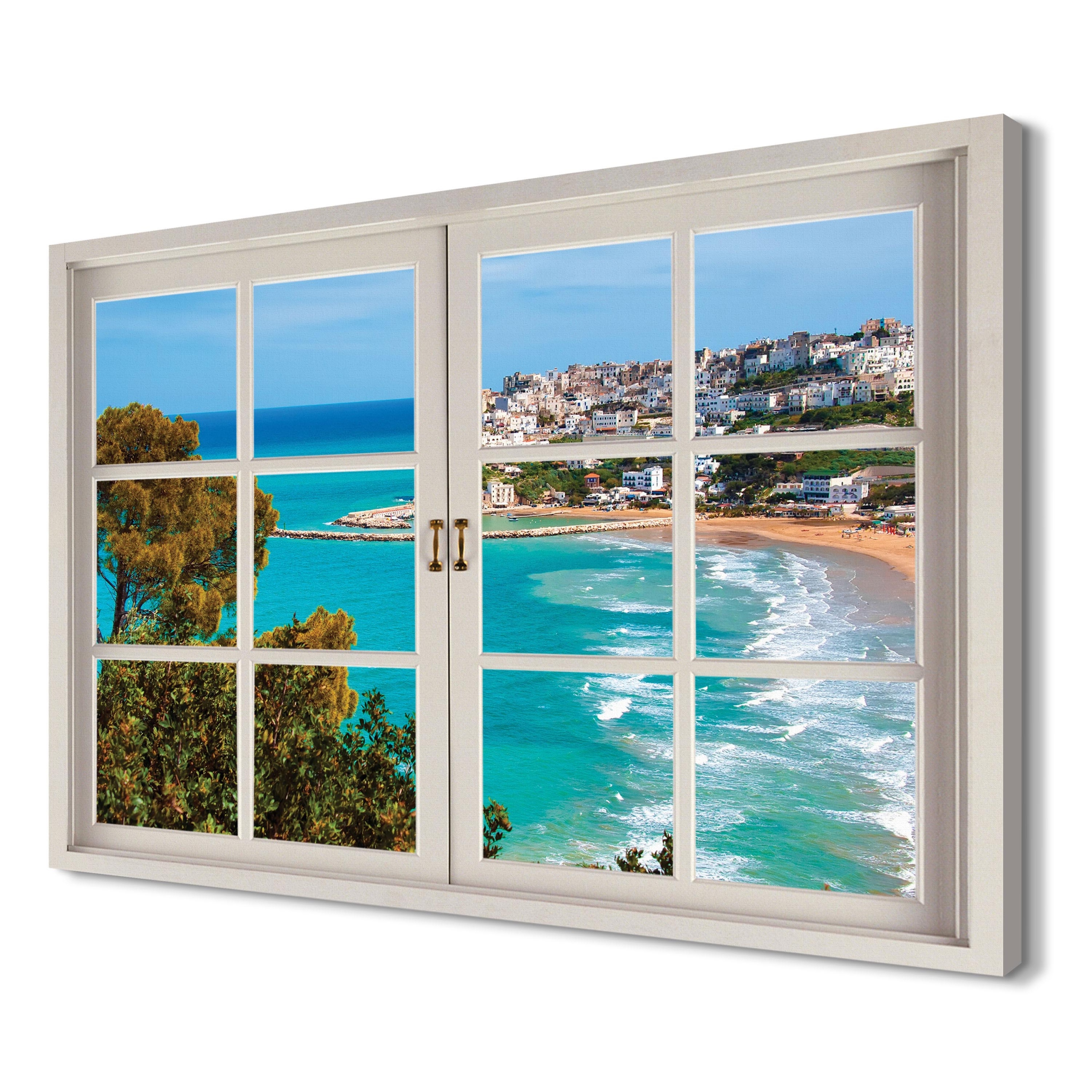 

Peschici dekoracja 120x80 Fotografia na płótnie 3d