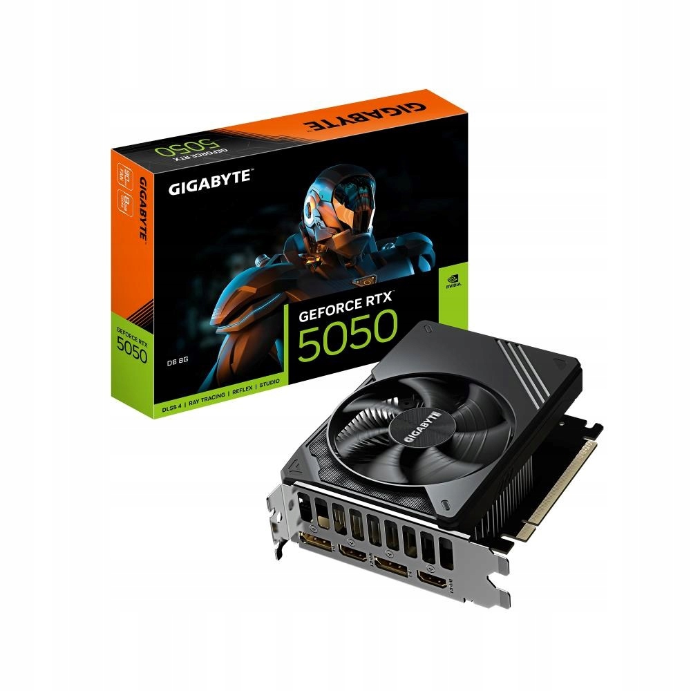 Gigabyte Rtx 5050 D6/ 8GB/ GDDR6 GV-N5050D6-8GD