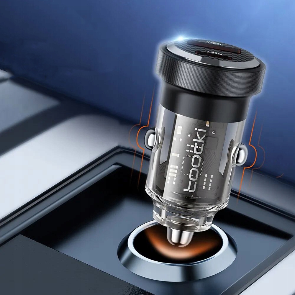ŁADOWARKA SAMOCHODOWA SZYBKA QUICK 2X USB 15W Producent inny