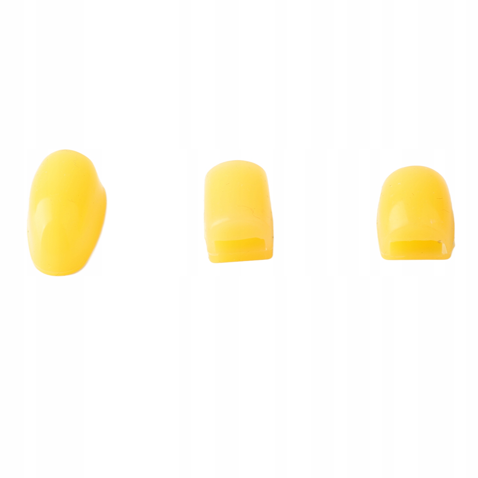 3PCS Saksophone Klucz osłony silikonowych saksofonowych przycisków PC