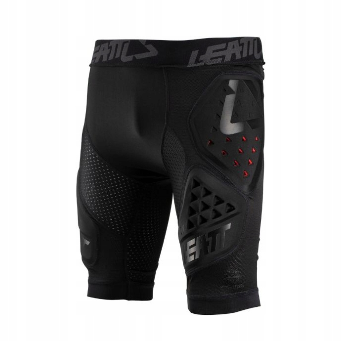 Leatt Kraťasy S Chrániči Impact Shorts 3DF 3.0 Black Černá Barva Roz