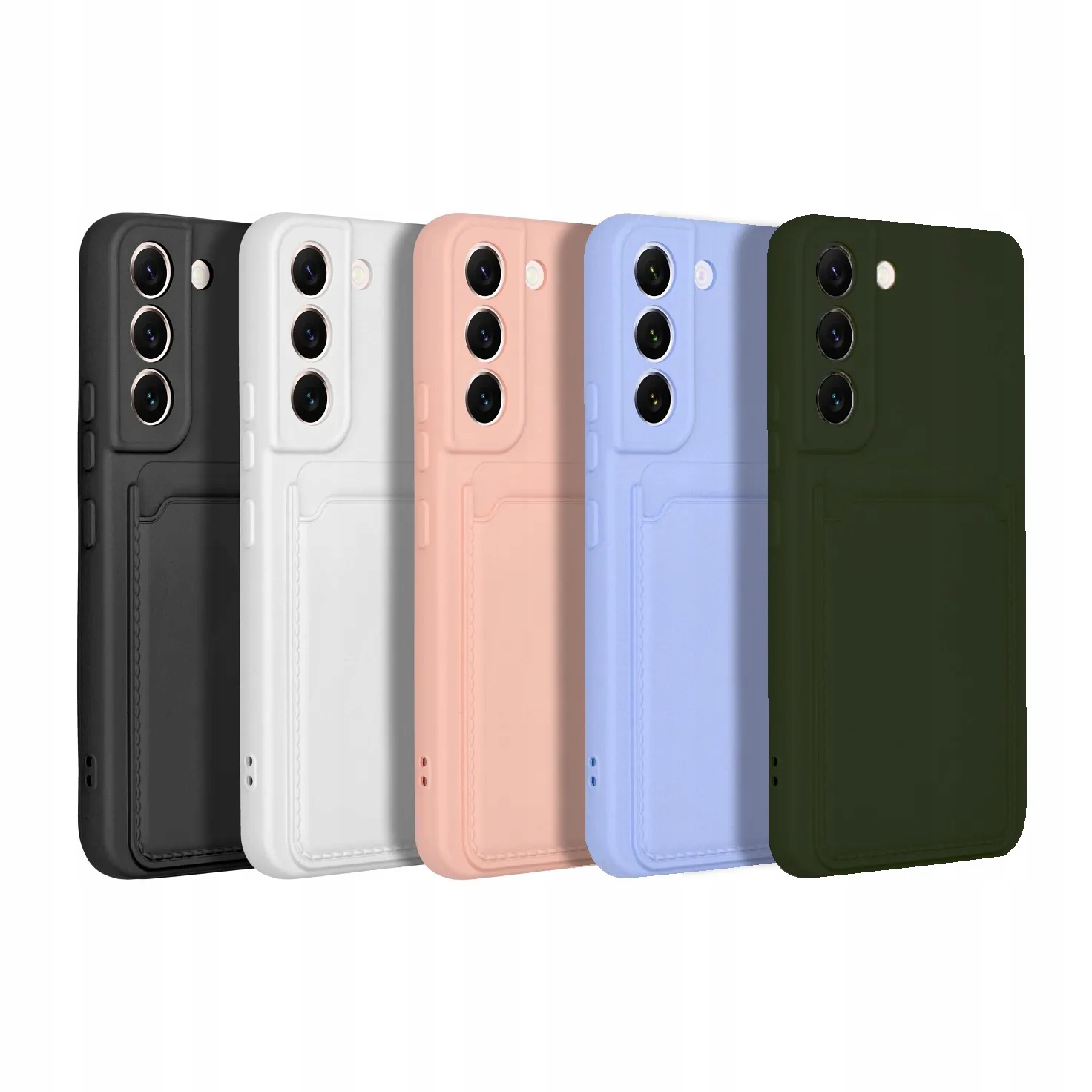 Futerał do Samsung A35 5G Card Case różowy